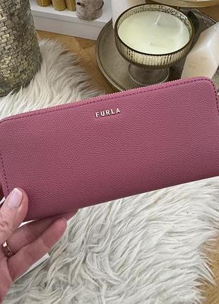 Новий шкіряний гаманець furla