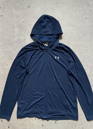 Чоловіче зіп худі спортивна кофта under armour
