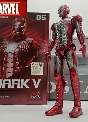 Колекційна екшн-фігурка марвел "залізна людина марк 5". action figure marvel iron man mark v