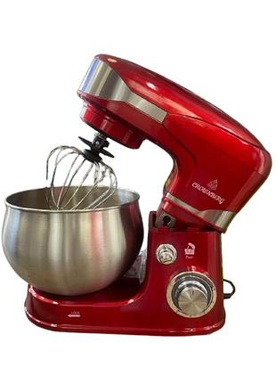 Планетарный миксер crownberg cb-3408, 5 л, 2600 вт,