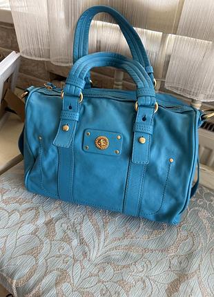 Шкіряна сумка від marc jacobs