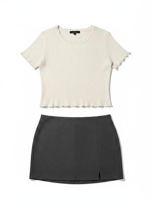 Шорты-юбка zara