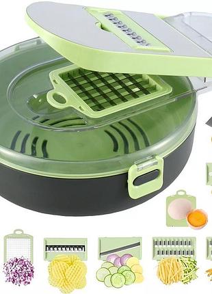 Универсальная многофункциональная терка-овощерезка vegetable cutter 9 в 1 thl-24-186