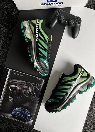 Salomon xt-4 carbon black green silver