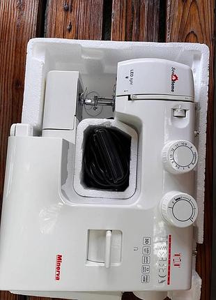 Швейна машинка minerva sew4home / 13 програм / led / майже нова