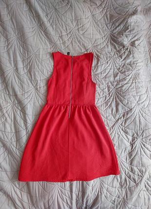 Красное платье divided h&amp;m ✨ 2