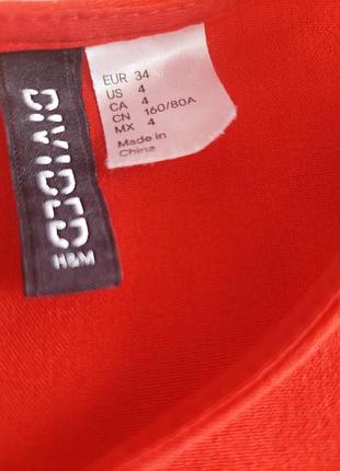 Красное платье divided h&amp;m ✨ 3
