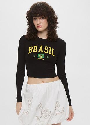 🧊 лонгслив bershka s