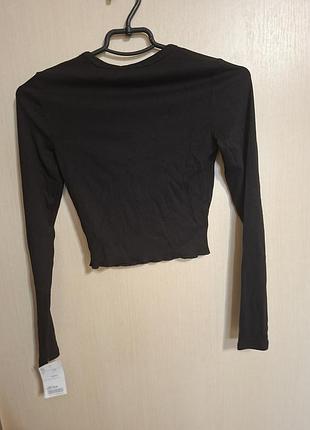 🧊 лонгслив bershka s 7