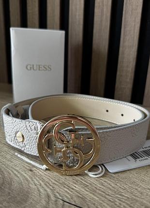 Оригінальний шкіряний пояс guess