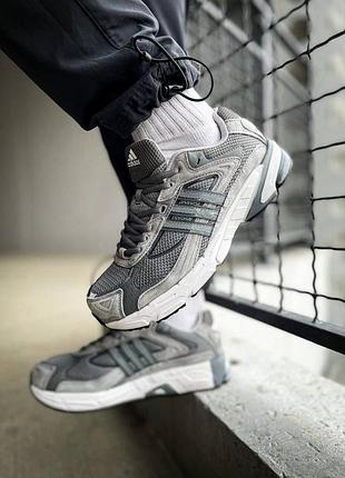 Кросівки чоловічі adidas response dark gray