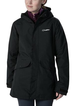 Жіноча куртка berghaus gore-tex hydroshell, чорна, розмір