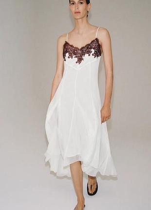 Кружевное платье zw collection