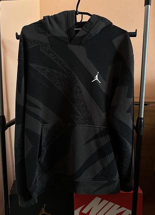 Кофта ,худі jordan essentials fleece pullover hoodie black dq7507-045
