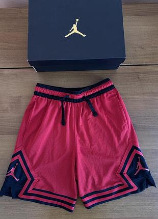 Шорти jordan dri-fit air diamond red dh9075-687