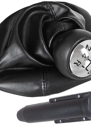 Peugeot 607 ручка кпп + чехол + адаптер / adapter for the stick lever кпп 2 шт