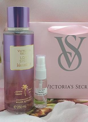 Розпив, парфумований міст для тіла та волосся love spell vacation victoria's secret
оригінал із сша