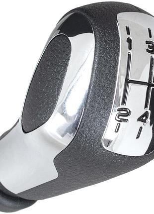Peugeot 207 208 307 308 3008 508 408 ручка перемикання передач чорна + хром 5 передач