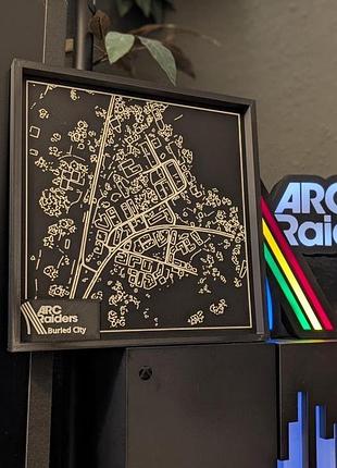 Arc raiders 3d карта | wall art 3