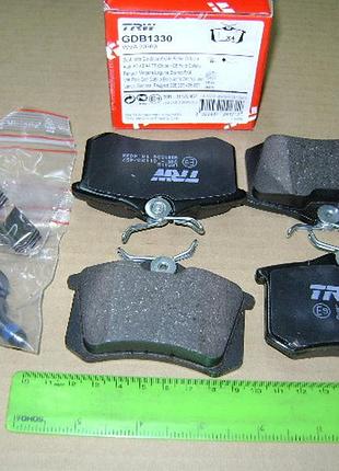 Колодка торм. peugeot 308, seat ibiza v, vw caddy задн. (пр-во trw)