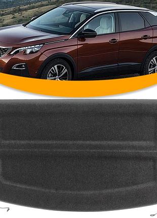 Peugeot 3008 ii 2016- поліцейський багажник чорний 981149242d