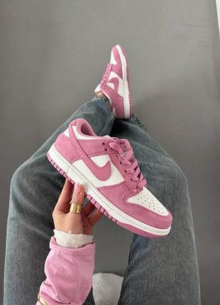 Кроссовки nike sb dunk замша