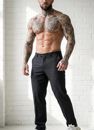 👖 вовняні штани strellson premium | virgin wool | розмір 50 (l)