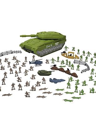 Chap mei ігровий набір "солдати" tank mission bucket / місія "танк", 545334