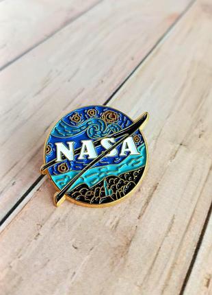 Пін nasa, креативний значок, брошка nasa