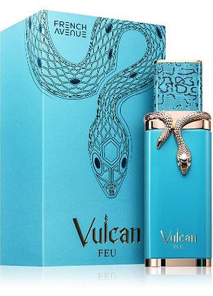 Чоловічий парфум french avenue vulcan feu 100 мл для чоловіків східно-деревний аромат унісекс