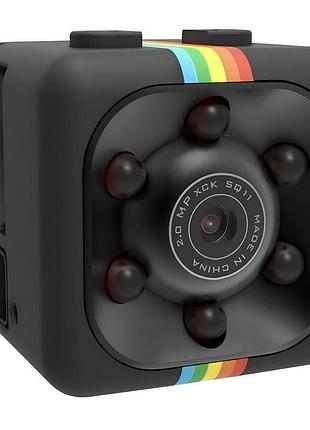 Миникамера sports hd dv sq11 mini dv camera мини камера sq11 с ночной съемкой и датчиком движения nai