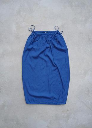 Лляна спідниця юбка uniqlo c × cos × arket