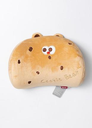 Подушка-підголовник cookie bear для подорожей, бежевий hp-56-2be nai