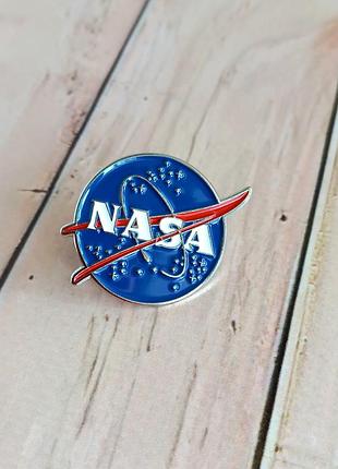Значок nasa, пін, брошка космічної тематики