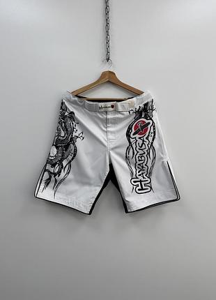 Білі шорти для mma hayabusa mizuchi