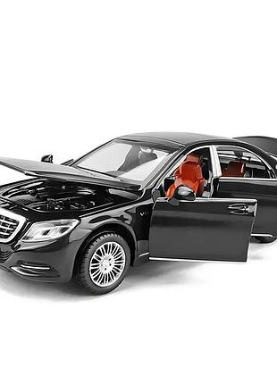 Модель автомобіля mercedes benz s600 зменшена 1:32 зі фарами, що світяться, і звуковими ефектами мотора nai