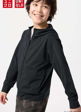 Детская худи с ультрафиолетовой защитой airism uniqlo