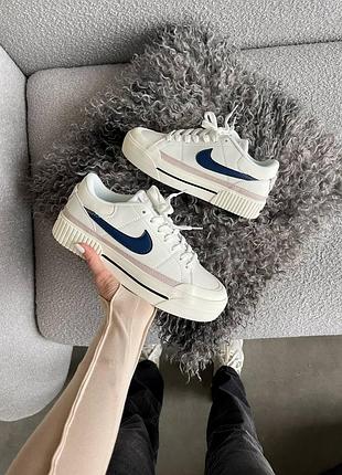 😍 женские кроссовки nike court legacy lift