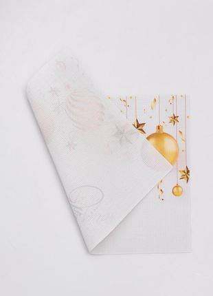 Коврик для сервировки стола merry christmas 45*30 см nai