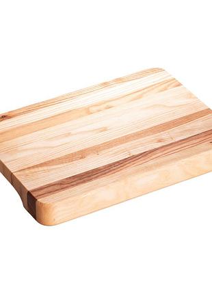 Кухонная разделочная доска деревянная 25×35 см прямоугольная lugi nai