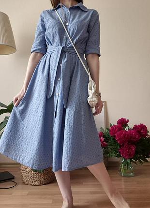 Итальянское платье ришелье 4