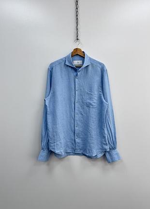 Чоловіча лляна сорочка ace denim paris