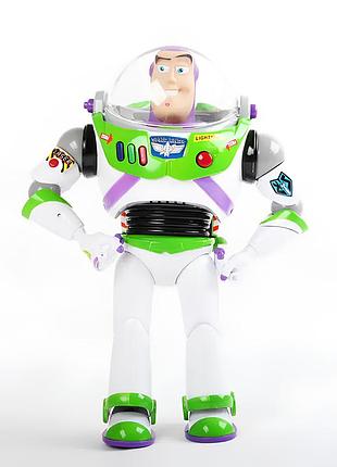 Фигурка базз лайтер 32 см с крыльями и светом — персонаж история игрушек toy story на батарейках