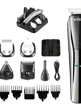 Машинка для стрижки триммер vgr v-029 аккумуляторная nai