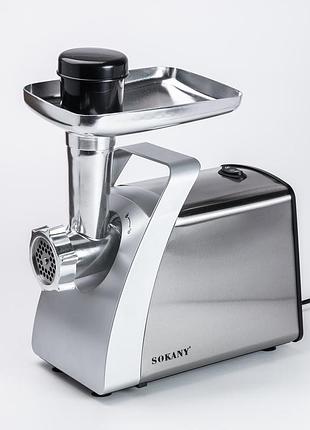 Мясорубка sokany sk-06001 электрическая 2400 вт nai