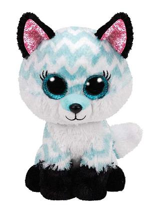 Ty beanie boos блакитна лисиця "atlas" 15 см