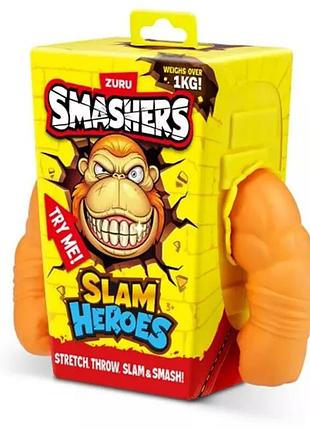 Smashers іграшка slam heroes (orange gorrila)/слем хиро "помаранчева горила", арт. 74140a 3