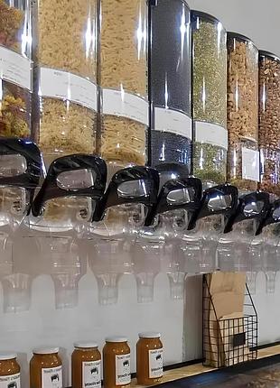 Гравитационная ёмкость-диспенсер gb150-20 fn контейнер для сыпучих продуктов 20 л настенный дозатор для магазинов и nai