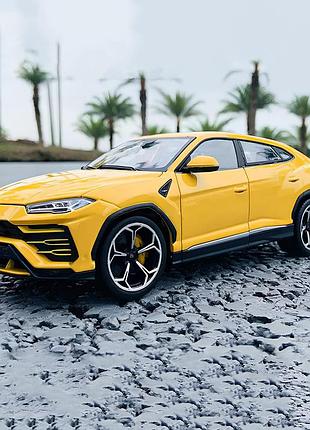 Модель автомобіля lamborghini urus maisto 1:24 металева колекційна машинка з відкривними дверима та гумовими колесами nai