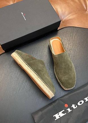 Чоловічі еспадрильї з натуральної шкіри kiton